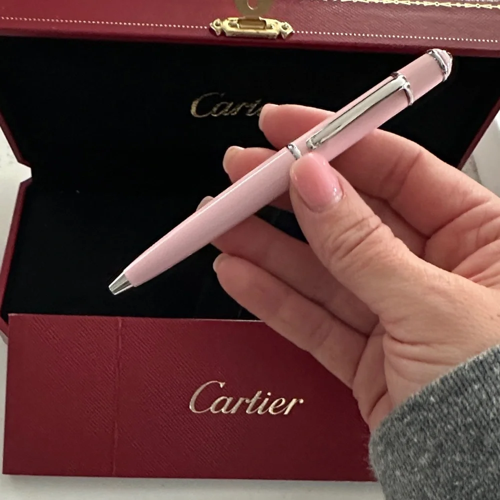 NEW WITH BOX Cartier Pink Mini Diablo Pen with Box - Picture 3 of 4